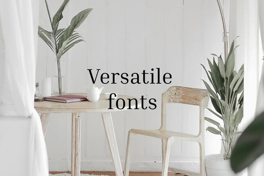 Versatile Fonts for business